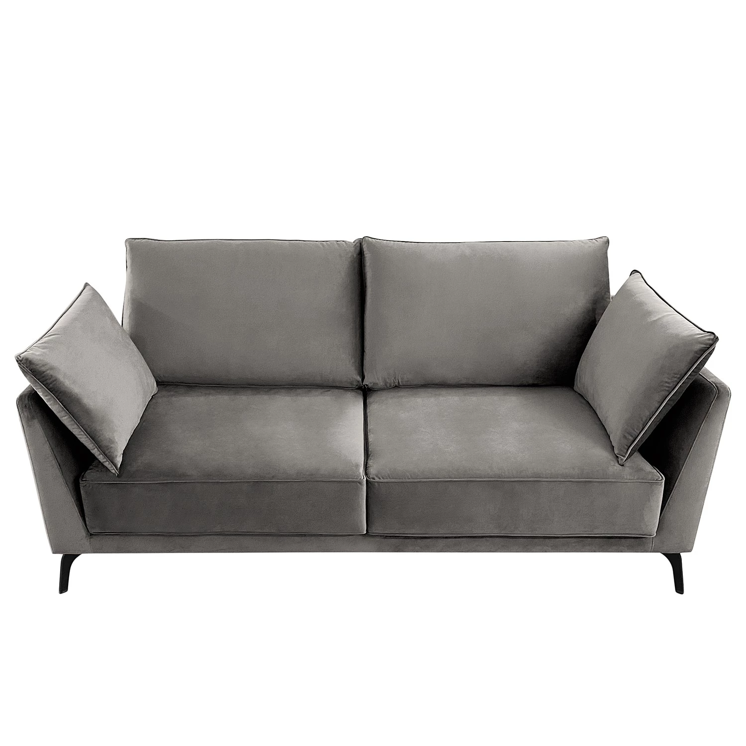 Norrwood Canapé Gobabis (2,5 places) - Velours Ravi: Taupe 5 Norrwood Canapé Gobabis (2,5 places) - Velours Ravi: Taupe – Image 5