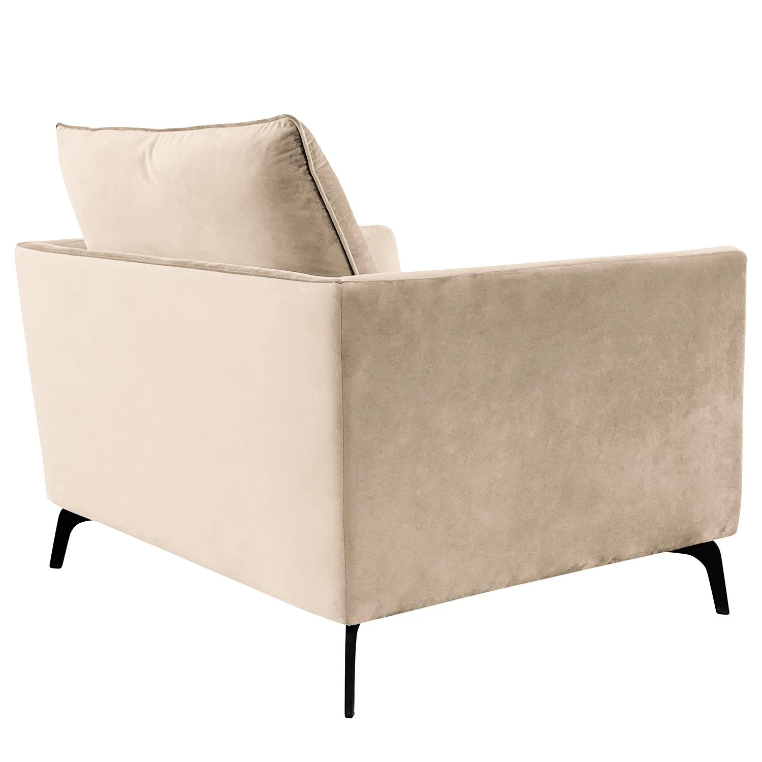 Norrwood Canapé Gobabis (1,5 place) - Velours Ravi: Créme 3 Norrwood Canapé Gobabis (1,5 place) - Velours Ravi: Créme – Image 3