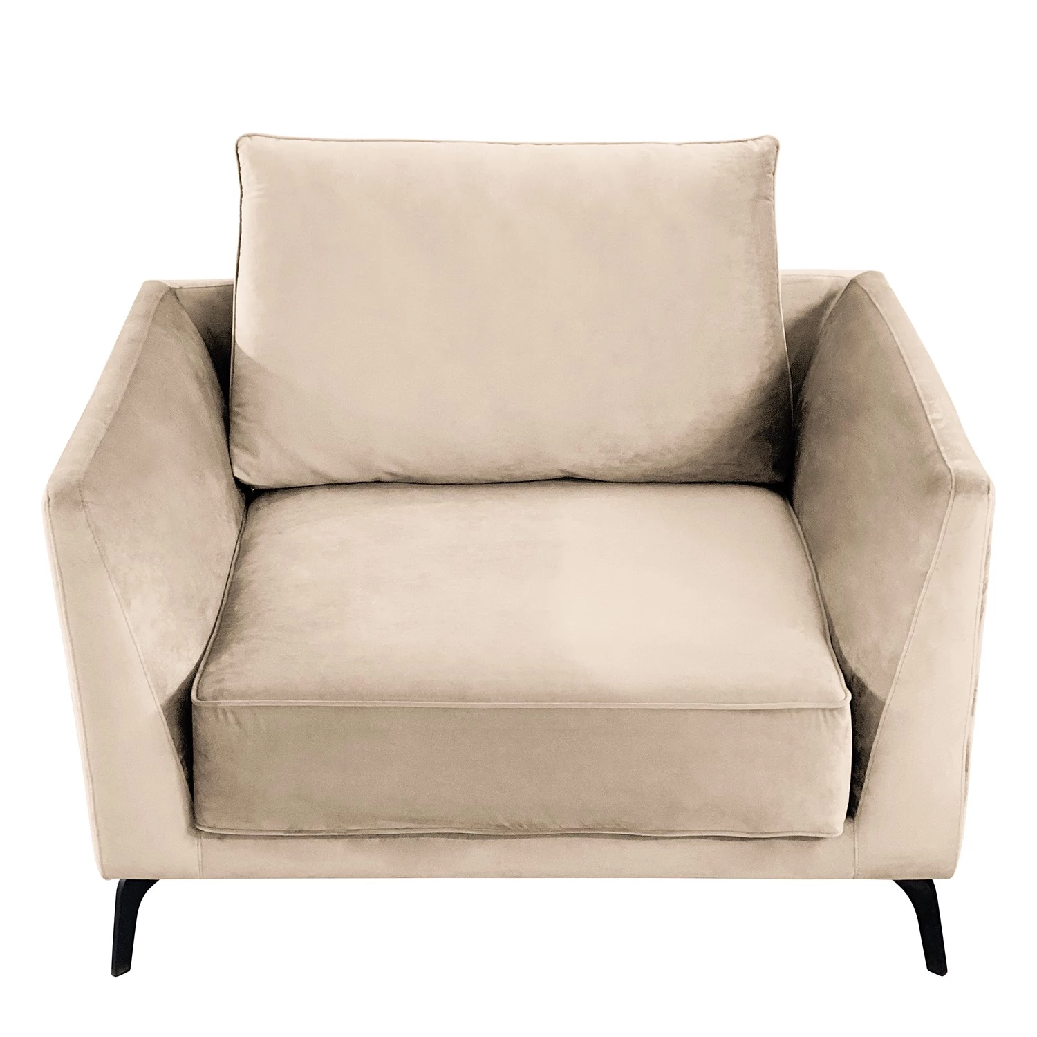 Norrwood Canapé Gobabis (1,5 place) - Velours Ravi: Créme 5 Norrwood Canapé Gobabis (1,5 place) - Velours Ravi: Créme – Image 5