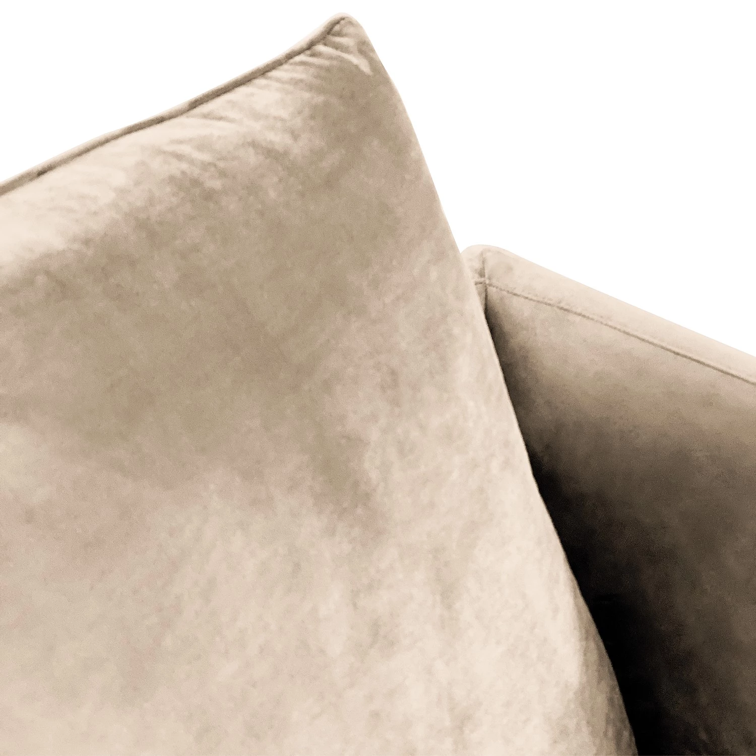 Norrwood Canapé Gobabis (1,5 place) - Velours Ravi: Créme 9 Norrwood Canapé Gobabis (1,5 place) - Velours Ravi: Créme – Image 9