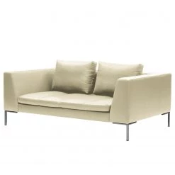 Studio Copenhagen Canapé Madison (2 places) - Cuir véritable Neka : Blanc