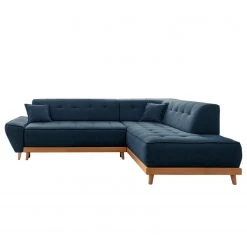 Norrwood Canapé d’angle Surribas II - Tissu Lark: Bleu foncé - Méridienne longue à droite (vue de face) -Canapés Soldes Magasin 1000336911 220401 040 DETAILS P000000001000336911