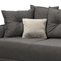 Mørteens Canapé convertible Rutherford - Tissu Denga / Microfibre Laci: Graphite / Argent -Canapés Soldes Magasin 1000340471 220513 090 DETAILS P000000001000340471