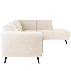 Studio Copenhagen Canapé d’angle Pernu II - Tissu Costa: Blanc - Méridienne longue à droite (vue de face) -Canapés Soldes Magasin 1000342981 220405 040 DETAILS P000000001000342981