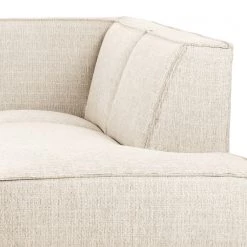 Studio Copenhagen Canapé d’angle Pernu II - Tissu Costa: Blanc - Méridienne longue à droite (vue de face) -Canapés Soldes Magasin 1000342981 220405 090 DETAILS P000000001000342981