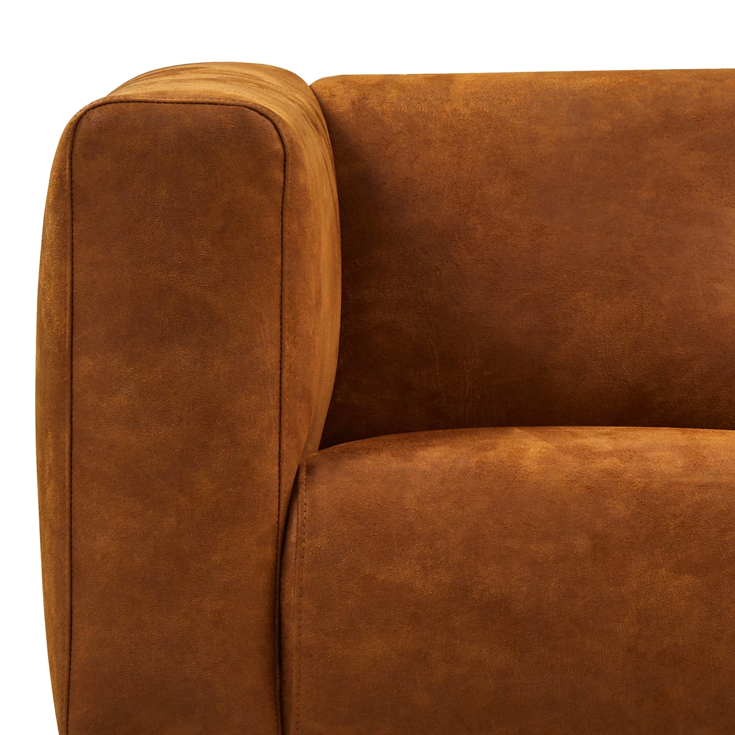 Norrwood Canapé Onaka (2 places) - Cuir synthétique Burga: Cognac 5 Norrwood Canapé Onaka (2 places) - Cuir synthétique Burga: Cognac – Image 5