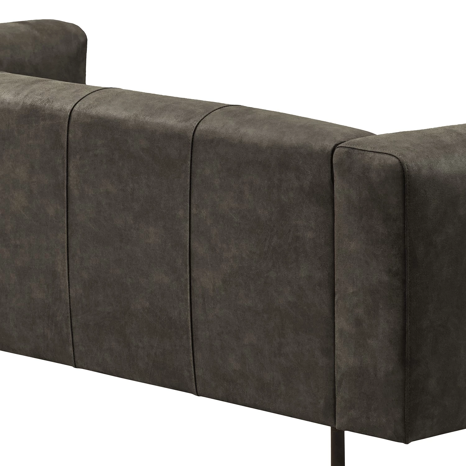 Norrwood Canapé Onaka (3 places) - Cuir synthétique Burga: Anthracite - Largeur : 209 cm 7 Norrwood Canapé Onaka (3 places) - Cuir synthétique Burga: Anthracite - Largeur : 209 cm – Image 7