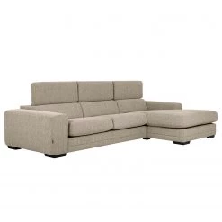 Loftscape Canapé d’angle Penpont - Tissu Kaja: Anthracite - Méridienne courte à droite (vue de face) -Canapés Soldes Magasin 1000347214 220601 030 DETAILS P000000001000347214