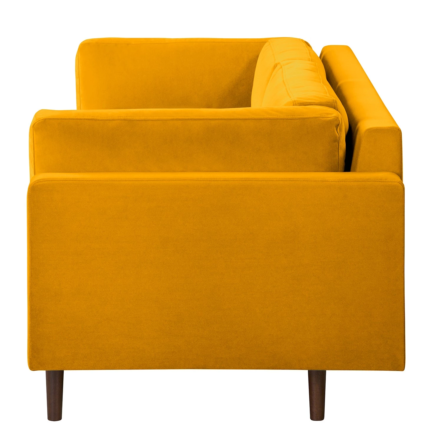 Norrwood Canapé Sesame (3 places) - Velours Vaia: Jaune moutarde 3 Norrwood Canapé Sesame (3 places) - Velours Vaia: Jaune moutarde – Image 3