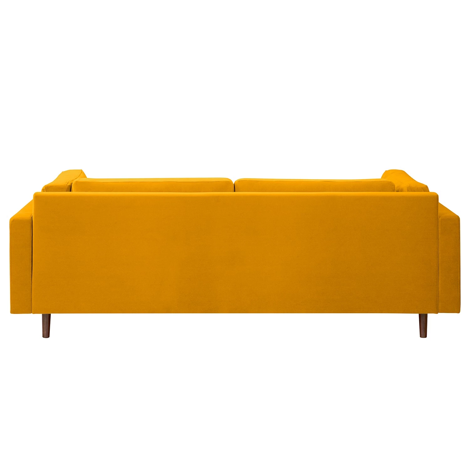 Norrwood Canapé Sesame (3 places) - Velours Vaia: Jaune moutarde 4 Norrwood Canapé Sesame (3 places) - Velours Vaia: Jaune moutarde – Image 4