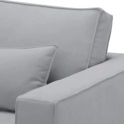 Studio Copenhagen Canapé Lacona (3 places) - Tissu Dona : Gris -Canapés Soldes Magasin 3 sitzer sofa lacona grau 4000240