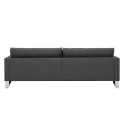 Fredriks Canapé Portobello (3 places) - Cuir véritable - Cuir véritable Gad : Anthracite - Luge -Canapés Soldes Magasin 3 sitzer sofa portobello leder anthrazit kufen 3793136