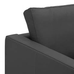 Fredriks Canapé Portobello (3 places) - Cuir véritable - Cuir véritable Gad : Anthracite - Luge -Canapés Soldes Magasin 3 sitzer sofa portobello leder anthrazit kufen 3793148