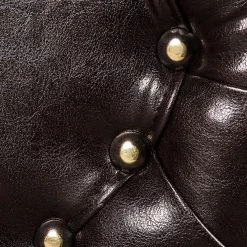 Maison Belfort Grand canapé Christian - Cuir synthétique marron foncé / Tissu rouge - Marron foncé / Rouge 25 Maison Belfort Grand canapé Christian - Cuir synthétique marron foncé / Tissu rouge - Marron foncé / Rouge -Canapés Soldes Magasin bigsofa christian kunstleder schwarz webstoff rot 354621