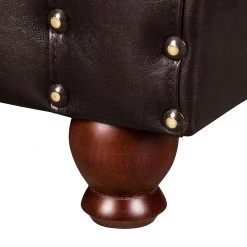 Maison Belfort Grand canapé Christian - Cuir synthétique marron foncé / Tissu rouge - Marron foncé / Rouge 31 Maison Belfort Grand canapé Christian - Cuir synthétique marron foncé / Tissu rouge - Marron foncé / Rouge -Canapés Soldes Magasin bigsofa christian kunstleder schwarz webstoff rot 354623