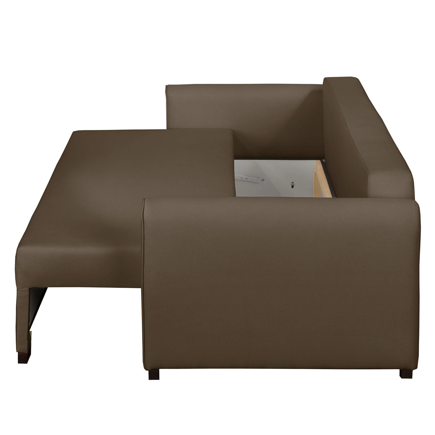 Fredriks Grand Canapé Frontino (convertible) - Couleur expresso / Beige chaud 5 Fredriks Grand Canapé Frontino (convertible) - Couleur expresso / Beige chaud – Image 5