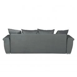 Fredriks Grand canapé Manville (convertible) - Microfibre - Noir / Gris -Canapés Soldes Magasin bigsofa manville mit schlaffunktion microfaser schwarz grau 4094576