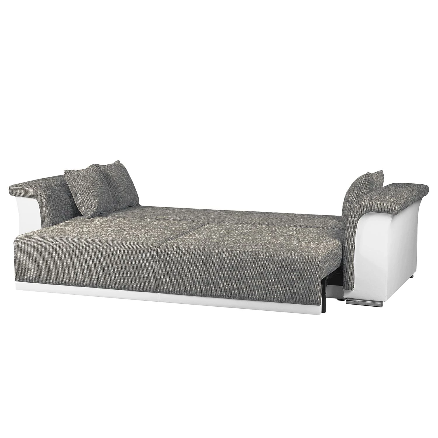 Roomscape Grand canapé Rockypoint (convertible) - Blanc / Gris 2 Roomscape Grand canapé Rockypoint (convertible) - Blanc / Gris – Image 2