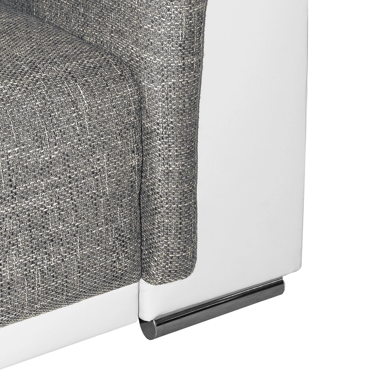 Roomscape Grand canapé Rockypoint (convertible) - Blanc / Gris 6 Roomscape Grand canapé Rockypoint (convertible) - Blanc / Gris – Image 6