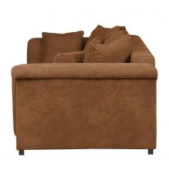 Ars Natura Grand Canapé Rockypoint (convertible) - Cognac -Canapés Soldes Magasin bigsofa rockypoint mit schlaffunktion microfaser cognac 4278432