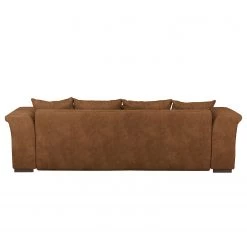 Ars Natura Grand Canapé Rockypoint (convertible) - Cognac -Canapés Soldes Magasin bigsofa rockypoint mit schlaffunktion microfaser cognac 4278436