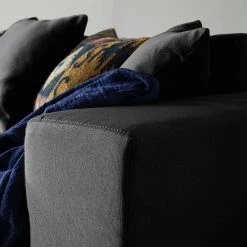 Loftscape Grand canapé Winwick - Anthracite -Canapés Soldes Magasin bigsofa winwick webstoff anthrazit 4605748