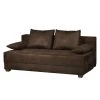 Ars Natura Clic-clac boxspring Dingo - Marron foncé