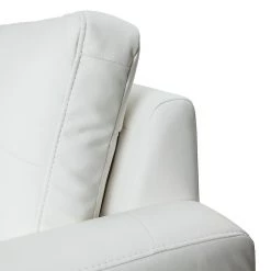 Fredriks Canapé d'angle Cavolo - Avec fonction couchage - Imitation cuir blanc - Méridienne montable à gauche ou à droite 13 Fredriks Canapé d'angle Cavolo - Avec fonction couchage - Imitation cuir blanc - Méridienne montable à gauche ou à droite -Canapés Soldes Magasin cavolo ecksofa mit schlaffunktion kunstleder weiss ottomane rechts 1304583