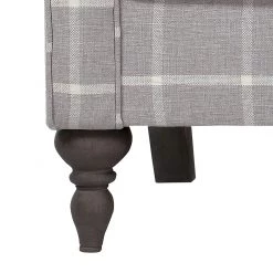 Ridgevalley Canapé Cosimo II (3 places) - Gris 7 Ridgevalley Canapé Cosimo II (3 places) - Gris -Canapés Soldes Magasin diningsofa cosimo ii 3 sitzer webstoff grau kariert 450597