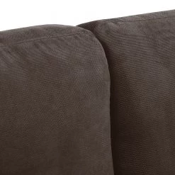 Fredriks Canapé d'angle Agueada IV - Marron - Méridienne courte à gauche (vue de face) -Canapés Soldes Magasin ecksofa agueada iv kunstleder webstoff longchair davorstehend links braun 4366316