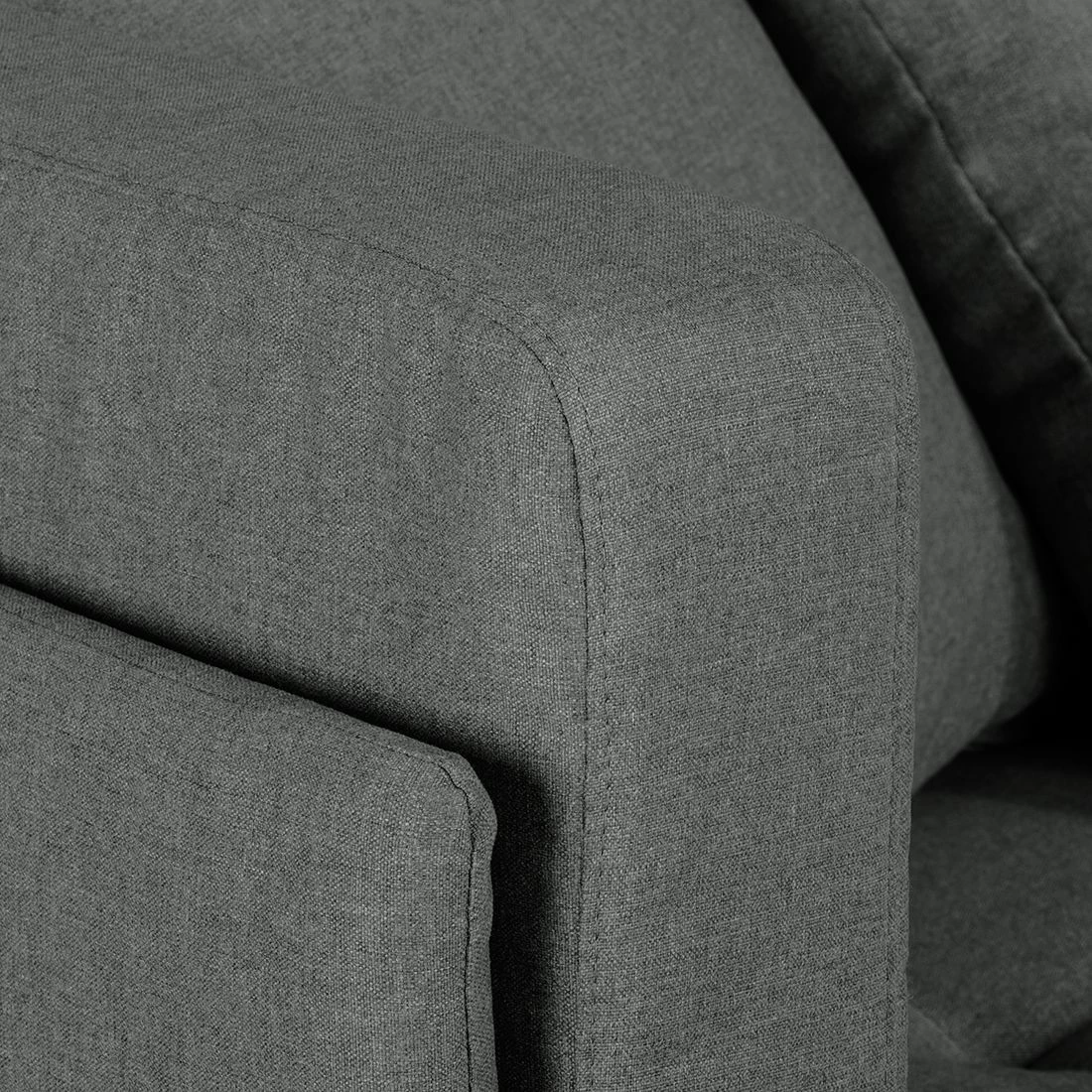 Fredriks Canapé d'angle Agueda - Anthracite - Méridienne courte à droite (vue de face) 7 Fredriks Canapé d'angle Agueda - Anthracite - Méridienne courte à droite (vue de face) – Image 7