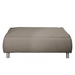 Fredriks Canapé d'angle Ambesia - Cappuccino - Avec repose-pieds -Canapés Soldes Magasin ecksofa ambesia strukturstoff longchair beidseitig montierbar mit hocker cappuccino 4466180