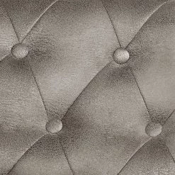 Ars manufacti Canapé d'angle Benavente - Argenté gris - Méridienne courte à gauche (vue de face) -Canapés Soldes Magasin ecksofa benavente antiklederoptik silber longchair davorstehend links 1756742