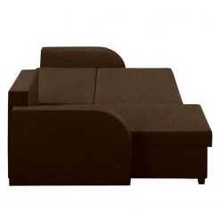 Fredriks Canapé d'angle Bodney (convertible) - Tissé à plat -Canapés Soldes Magasin ecksofa bodney mit schlaffunktion flachgewebe longchair davorstehend links braun 5053572