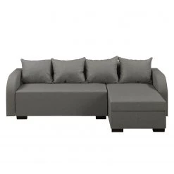 Fredriks Canapé d'angle Bodney (convertible) - Tissé à plat -Canapés Soldes Magasin ecksofa bodney mit schlaffunktion flachgewebe longchair davorstehend rechts grau 5053716