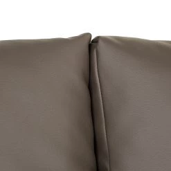 Roomscape Canapé d'angle Tosya - Cuir synthétique marron - Méridienne à droite (vue de face) -Canapés Soldes Magasin ecksofa brandon kunstleder braun ottomane davorstehend rechts 373655