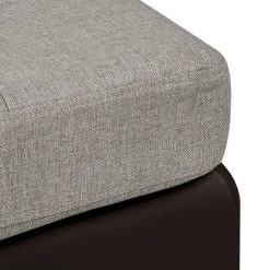 Roomscape Canapé d'angle Brandon - Cuir synthétique marron foncé - Méridienne à gauche (vue de face) 25 Roomscape Canapé d'angle Brandon - Cuir synthétique marron foncé - Méridienne à gauche (vue de face) -Canapés Soldes Magasin ecksofa brandon kunstleder dunkelbraun ottomane davorstehend links 395114