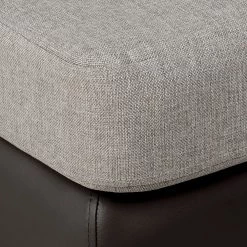 Roomscape Canapé d'angle Brandon - Cuir synthétique marron foncé - Méridienne à gauche (vue de face) 24 Roomscape Canapé d'angle Brandon - Cuir synthétique marron foncé - Méridienne à gauche (vue de face) -Canapés Soldes Magasin ecksofa brandon kunstleder dunkelbraun ottomane davorstehend links 395115