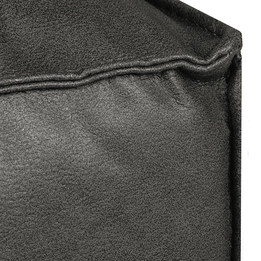 Loftscape Canapé d'angle Calli - Cuir synthétique anthracite - Méridienne à gauche (vue de face) 8 Loftscape Canapé d'angle Calli - Cuir synthétique anthracite - Méridienne à gauche (vue de face) – Image 8