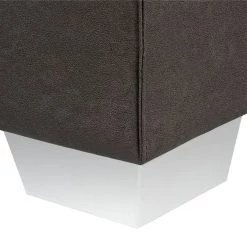 Loftscape Canapé d'angle Calli - Cuir synthétique marron foncé - Méridienne à droite (vue de face) 23 Loftscape Canapé d'angle Calli - Cuir synthétique marron foncé - Méridienne à droite (vue de face) -Canapés Soldes Magasin ecksofa calli kunstleder dunkelbraun longchair davorstehend rechts 373232