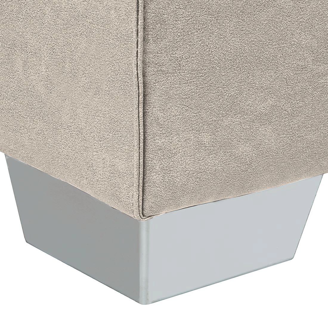 Loftscape Canapé d'angle Calli - Cuir synthétique gris - Méridienne à gauche (vue de face) 12 Loftscape Canapé d'angle Calli - Cuir synthétique gris - Méridienne à gauche (vue de face) – Image 12