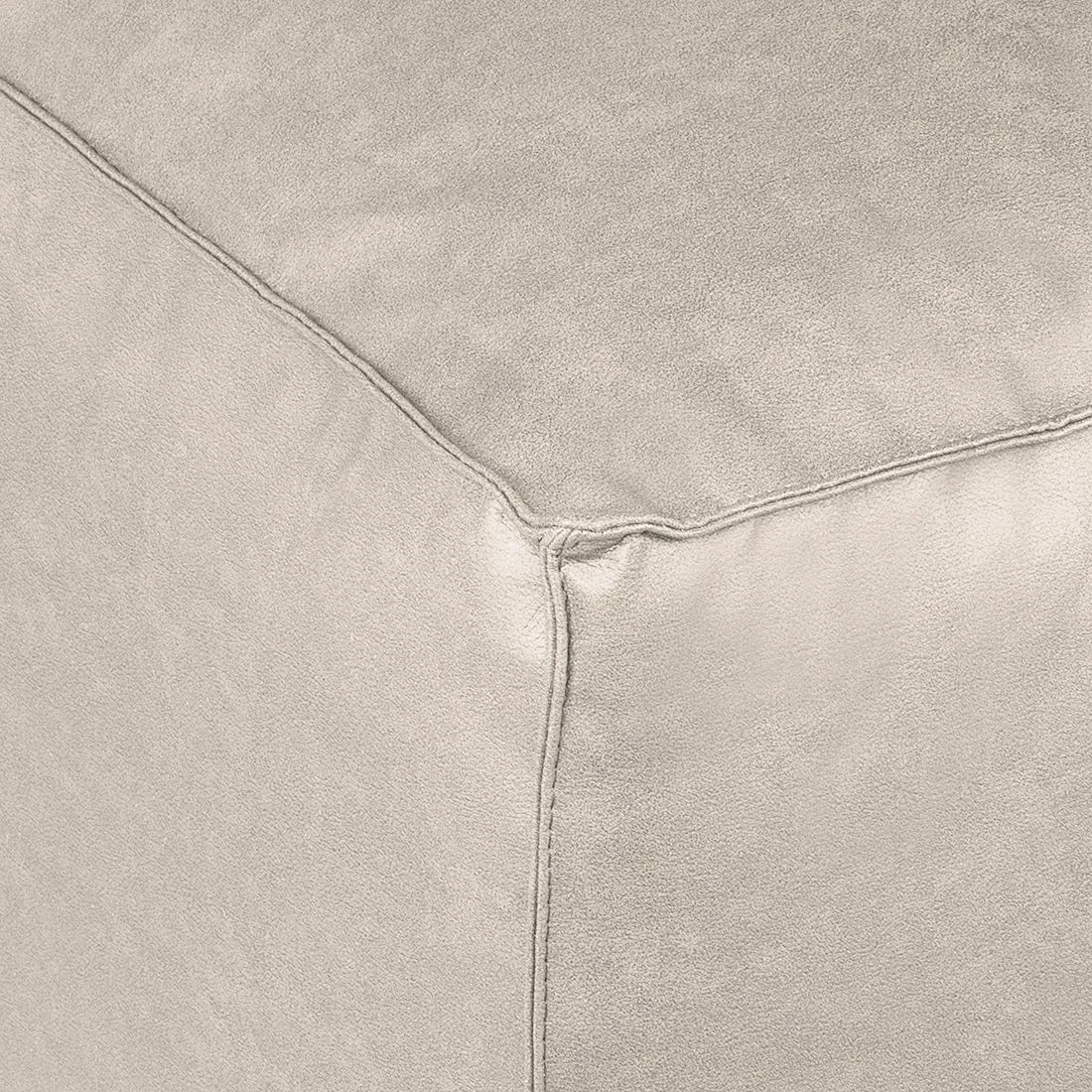 Loftscape Canapé d'angle Calli - Cuir synthétique gris - Méridienne à gauche (vue de face) 8 Loftscape Canapé d'angle Calli - Cuir synthétique gris - Méridienne à gauche (vue de face) – Image 8