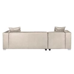 Loftscape Canapé d'angle Calli - Cuir synthétique gris - Méridienne à gauche (vue de face) 17 Loftscape Canapé d'angle Calli - Cuir synthétique gris - Méridienne à gauche (vue de face) -Canapés Soldes Magasin ecksofa calli kunstleder grau longchair davorstehend links 394704