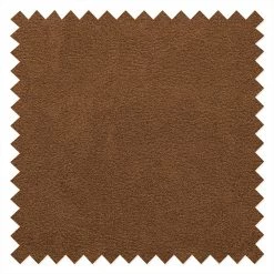 Loftscape Canapé d'angle Calli - Cuir synthétique marron clair - Méridienne à droite (vue de face) -Canapés Soldes Magasin ecksofa calli kunstleder hellbraun longchair davorstehend rechts 394754