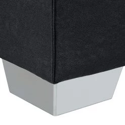 Loftscape Canapé d'angle Calli - Cuir synthétique noir - Méridienne à gauche (vue de face) 23 Loftscape Canapé d'angle Calli - Cuir synthétique noir - Méridienne à gauche (vue de face) -Canapés Soldes Magasin ecksofa calli kunstleder schwarz longchair davorstehend links 394673