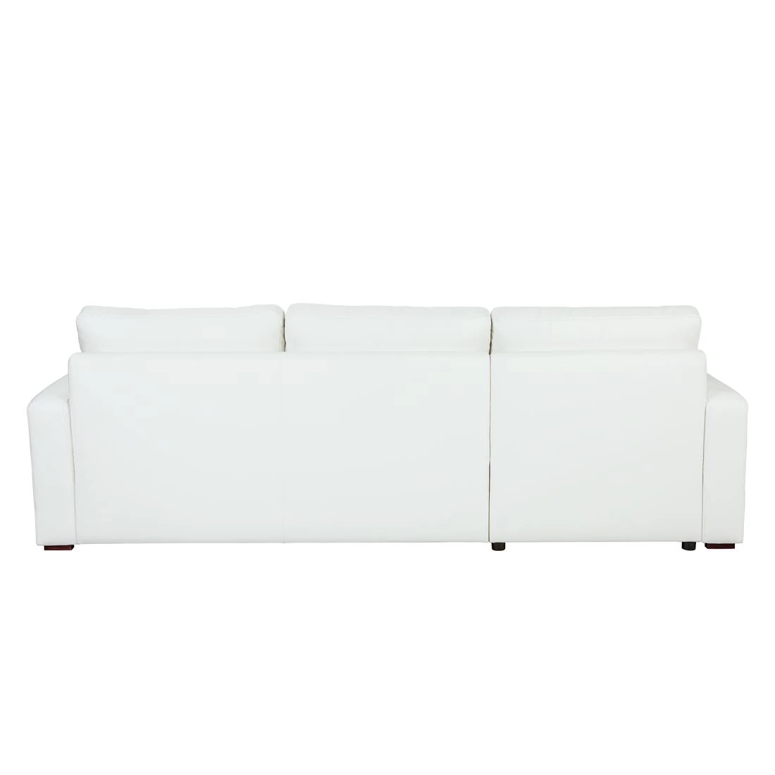 Fredriks Canapé d'angle Cavolo - Avec fonction couchage - Imitation cuir blanc - Méridienne montable à gauche ou à droite 6 Fredriks Canapé d'angle Cavolo - Avec fonction couchage - Imitation cuir blanc - Méridienne montable à gauche ou à droite – Image 6