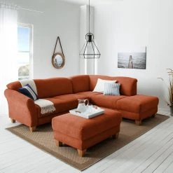 Ars Natura Canapé d'angle Cebu - Marron miel - Méridienne longue à droite (vue de face) - Avec réglage de la profondeur d'assise 17 Ars Natura Canapé d'angle Cebu - Marron miel - Méridienne longue à droite (vue de face) - Avec réglage de la profondeur d'assise -Canapés Soldes Magasin ecksofa cebu webstoff ottomane davorstehend rechts sitzvorzug mit sitztiefenverstellung honigbraun 4642796