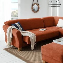 Ars Natura Canapé d'angle Cebu - Marron miel - Méridienne longue à droite (vue de face) - Avec réglage de la profondeur d'assise 18 Ars Natura Canapé d'angle Cebu - Marron miel - Méridienne longue à droite (vue de face) - Avec réglage de la profondeur d'assise -Canapés Soldes Magasin ecksofa cebu webstoff ottomane davorstehend rechts sitzvorzug mit sitztiefenverstellung honigbraun 4642800