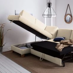 Ars Natura Canapé d'angle Davao - Microfibre 28 Ars Natura Canapé d'angle Davao - Microfibre -Canapés Soldes Magasin ecksofa davao microfaser ottomane davorstehend links mit schlaffunktion creme 4643540