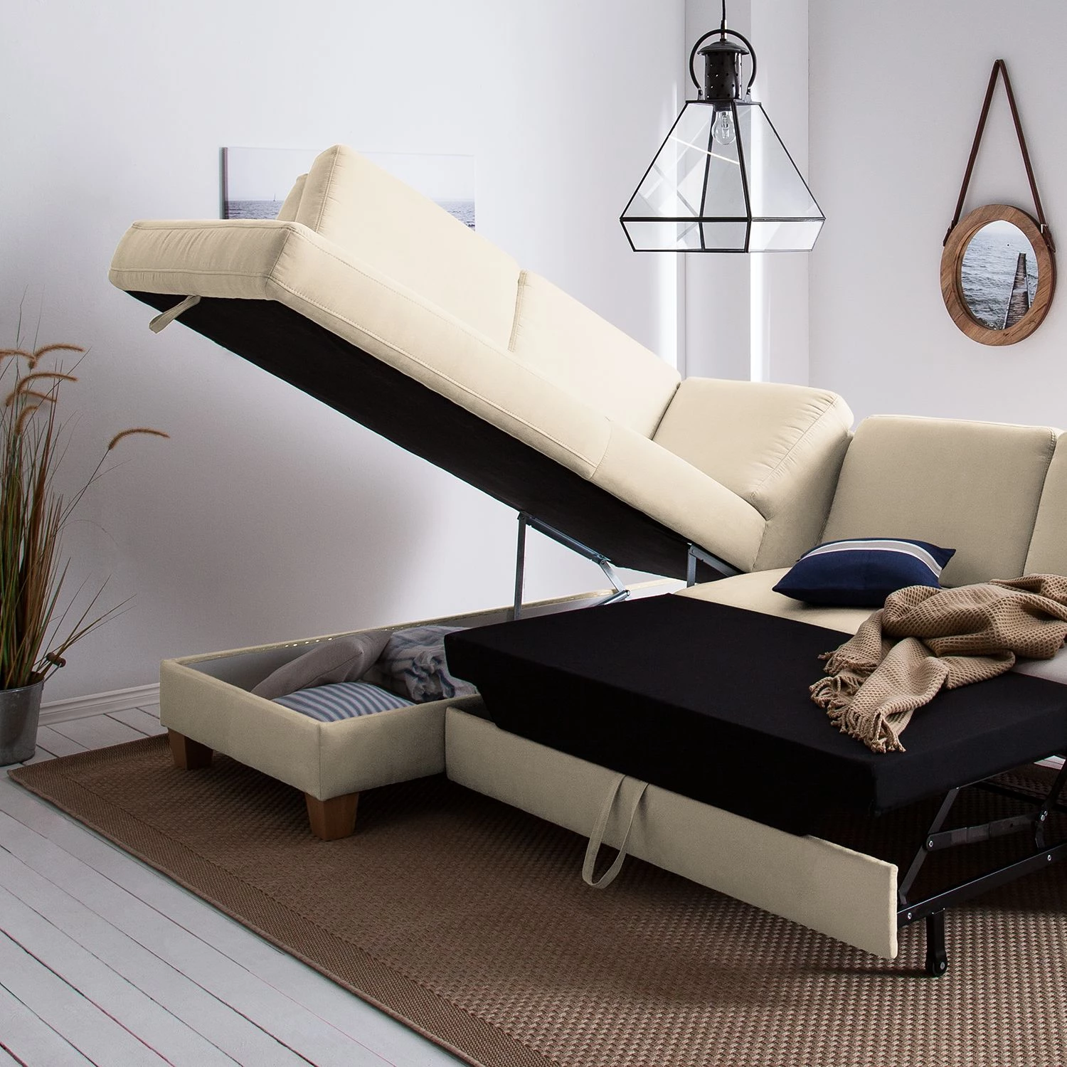 Ars Natura Canapé d'angle Davao - Microfibre 6 Ars Natura Canapé d'angle Davao - Microfibre – Image 6